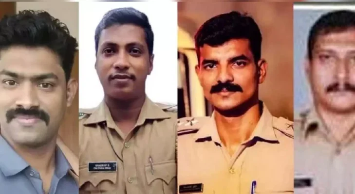 കുന്നംകുളത്തെ കസ്റ്റഡി മർദ്ദനത്തിൽ ഉൾപ്പെട്ട നാല് പോലീസുകാർക്കും സസ്‌പെൻഷൻ
