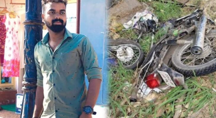 ബൈക്ക് കെ.എസ്.ആർ.ടി.സി ബസ്സിലിടിച്ചു ; വിവാഹത്തലേന്ന് പ്രതിശ്രുത വരൻ മരിച്ചു